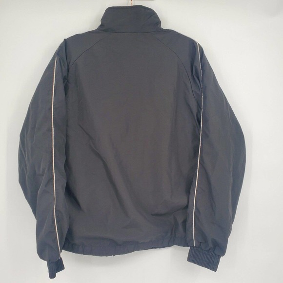IXSPA Jacket Womens Medium Black Full Zip Windbreaker Lightweight Long Sleeve - Picture 3 of 10